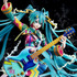 「初音ミク JAPAN TOUR 2023 ～THUNDERBOLT～ 1/7スケールフィギュア」49,830円（税込）Art by 秋赤音（C）Crypton Future Media, INC. www.piapro.net