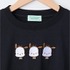 サンリオグリーン短丈刺繡Ｔシャツ（C） 2024 SANRIO CO ., LTD. APPROVAL NO. L651529