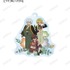 国木田独歩&江戸川乱歩&福沢諭吉 Botania アクリルキーホルダー AMNIBUS限定特典