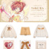 CARDCAPTOR SAKURA ICONIQUE LOUNGE WEAR - カードキャプターさくら アイコニック ラウンジウェア -