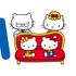 「Hello Kitty展–わたしが変わるとキティも変わる–」映像イメージ（C）2024 SANRIO CO., LTD. APPROVAL NO. SP650123