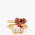 「HELLO KITTY x kate spade new york Capsule Collection」ring set（C）’24 SANRIO 著作（株）サンリオ