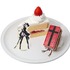 「NieR」シリーズ SQAURE ENIX CAFE コラボ「何でもない日を祝ういちごのショートケーキ」（C）SQUARE ENIX