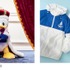 「DONALD THE KING BIRTHDAY」ぬいぐるみ 5000円「DONALD MOKOMOKO BIRTHDAY」ブルゾン 8,800円／ベレー帽 4,000円／マルチポシェット 3,300円／ミニタオル 900円 （C）Disney