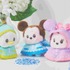 ディズニー「うるぽちゃちゃん ぬいぐるみ」各1,800円（C）Disney