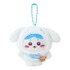 ちいかわ×サンリオキャラクターズ「ハチワレ×シナモロール マスコットホルダー」（C）nagano / chiikawa committee（C）025 SANRIO CO.,LTD.