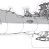 プレミアグッズ：特製アクリルスタンド（画：庵野秀明）（C）東北新社/著作総監修 西崎彰司