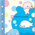 「6 穴シールノート まめゴマ」（C）2025 SAN-X CO., LTD. ALL RIGHTS RESERVED.