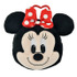 ディズニーストア「ミニー ポーチ カラビナ付き フェイス MINNIE’S DOT RIBBON」（C）Disney