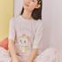 【ドラえもん】【レディース】ワンポイントTシャツ