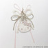 『HELLO KITTY × BRILMY いつでもササッとお直しできる ミラー付きビーズストラップ BOOK PALE PINK ver.』