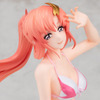 「ガンダムSEED FREEDOM」水着姿のラクスが登場！　白とピンクのビキニがまぶしい♪飾りやすく手ごろな価格帯のフィギュア「Lucreaらいと」シリーズに・画像
