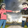 『えいがのおそ松さん』×TVアニメ『ブラッククローバー』衣装を交換したコラボビジュアルを 「週刊少年ジャンプ」で公開中！アニメ本編にも6つ子が登場・画像