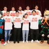 日本ラグビー界最強の戦士たちが映画『僕のヒーローアカデミアTHE MOVIEヒーローズ：ライジング』応援キャラクターに就任＆初アフレコに挑戦・画像