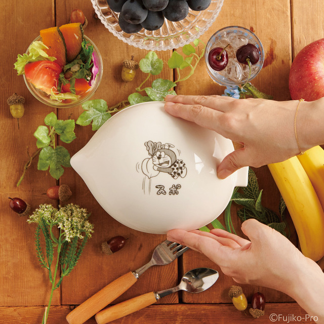 ドラえもん 畑のレストラン どんぶり 丼 2個セット 郵便局 ドラえもん」のび太の日本誕生の「畑のレストランどんぶり」再受注