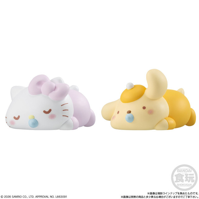 サンリオ」キティやポムポムプリン、シナモンたちがベビーverで