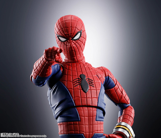 東映版スパイダーマン」が可動フィギュア「S.H.Figuarts」シリーズに