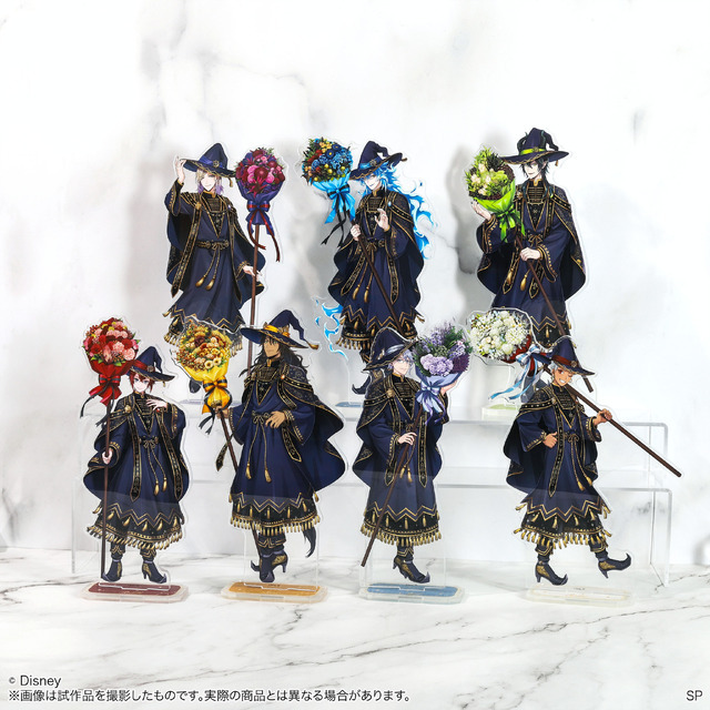ツイステ」リドル、レオナ、イデアら22名の高級感あふれる新作グッズ