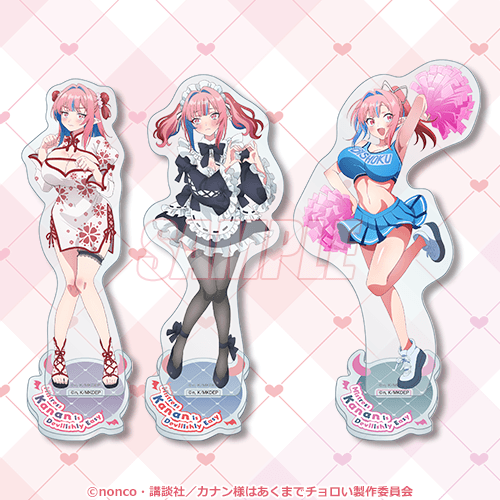カナン様はあくまでチョロい」チャイナ姿、メイド姿、チア姿がキュート