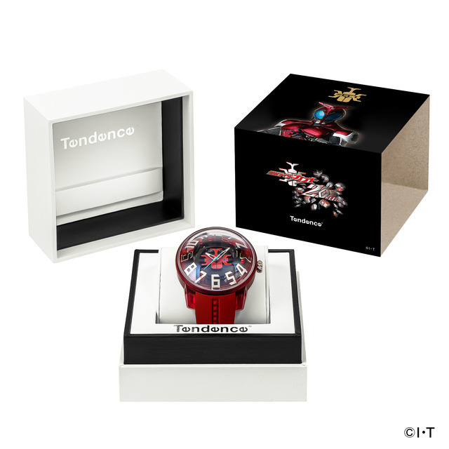 仮面ライダーカブト」×「Tendence」コラボ腕時計が登場！ スーツ