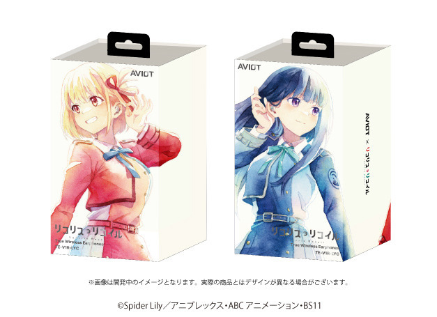 リコリコ」千束、たきならの新録ボイス搭載！ワイヤレスイヤホンが発売