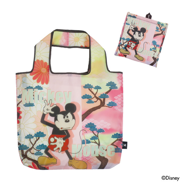 ディズニー」ミッキーが和の世界に！晴雨兼用傘＆エコバッグが新登場