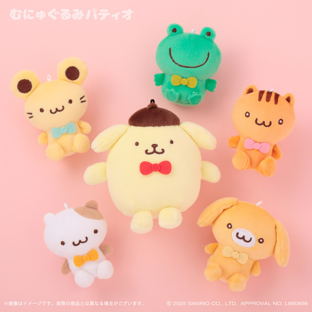 ポムポムプリンを抱っこしながらお出かけ♪ マフィンやスコーンの