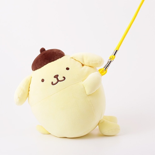 ポムポムプリンを抱っこしながらお出かけ♪ マフィンやスコーンの