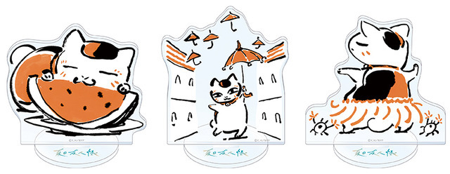 夏目友人帳」ニャンコ先生がかき氷、すいか、綿あめ…夏を満喫♪ 新