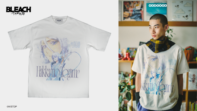 BLEACH 千年血戦篇」一護やルキアの世界観を落とし込んだTシャツ
