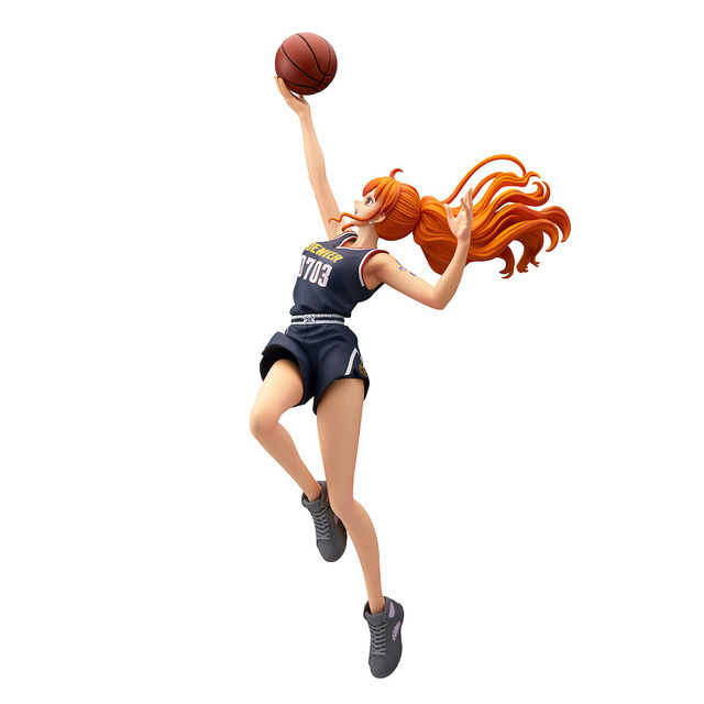 ワンピース」NBAコラボのサンジ＆ナミのフィギュアが登場！ ワールド