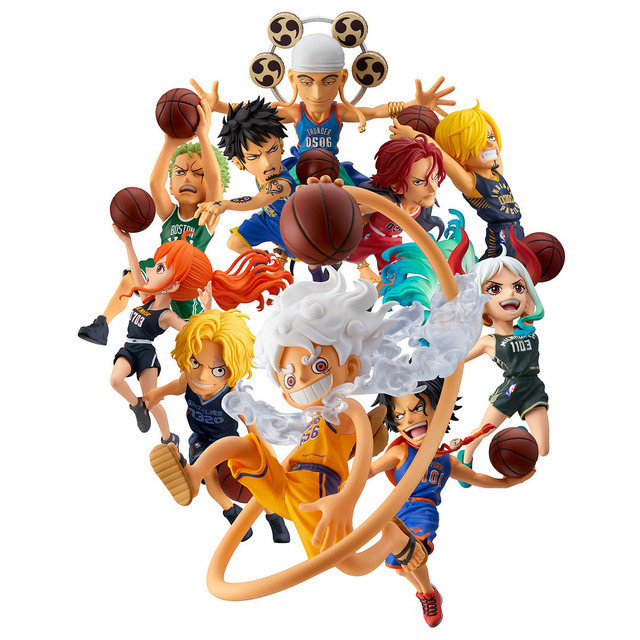 ワンピース」NBAコラボのサンジ＆ナミのフィギュアが登場！ ワールド