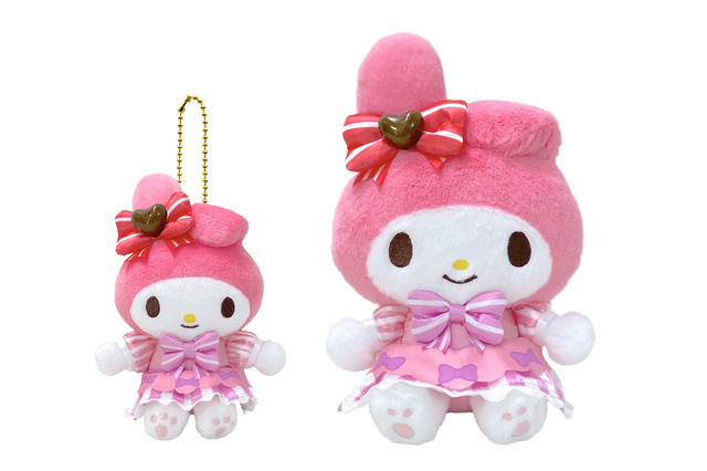 ポムポムプリンのポーチ、キティやマイメロのおっきなぬいぐるみが登場