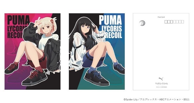 リコリコ」×PUMAのコラボスニーカー登場！千束＆たきなの着用ビジュも