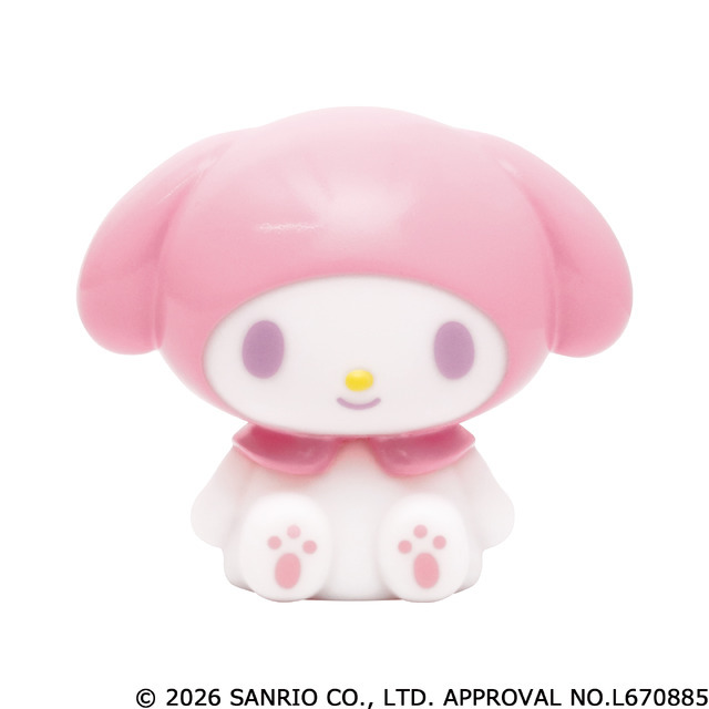 マイメロディ　スイングマスコット　ミュージック&ライト　2005年　サンリオ ゆめかわパステルカラーがメロい♪ マイメロディ、クロミ、マイ
