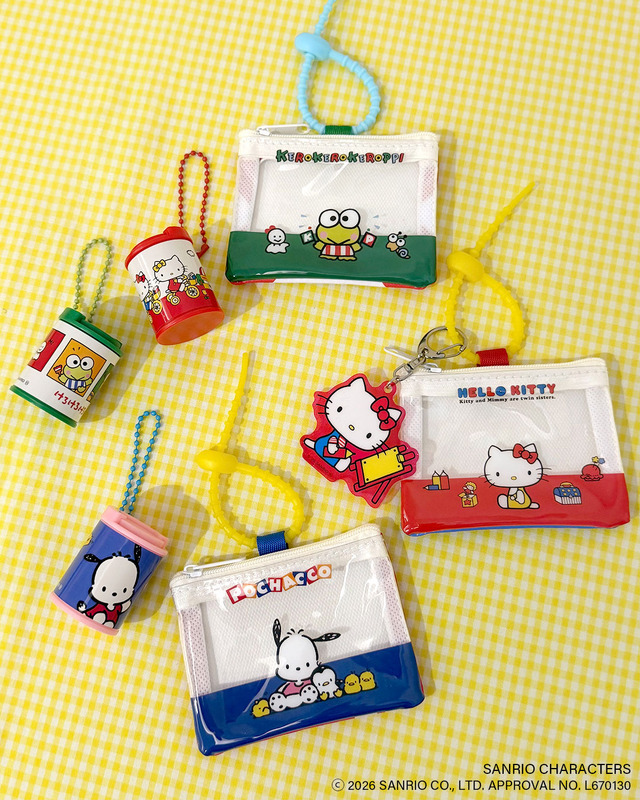ラブブ サンリオコラボ ポチャッコ キティ ポムポムプリン セット ポムポムプリン、ハローキティ、ポチャッコたちの“平成レトロ”なグッズ
