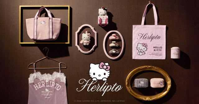 ハローキティ、ずっと変わらない可愛さをバッグやヘアアクセに♪ 小嶋