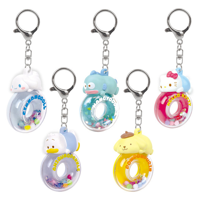 サンリオ」キティ、シナモン、あひるのペックルらが“ふにゅっ