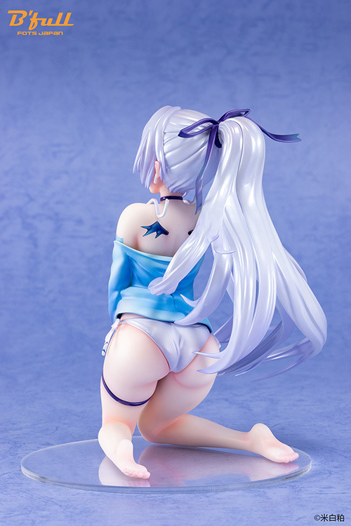 米白粕氏オリジナルイラスト「あくあちゃん」1/7スケール 塗装済み完成品　(C)米白粕