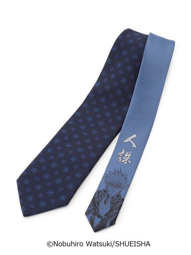 「るろうに剣心-明治剣客浪漫譚-」ネクタイ【雪代縁】ネイビー 1,990円（税抜）（C）和月伸宏／集英社