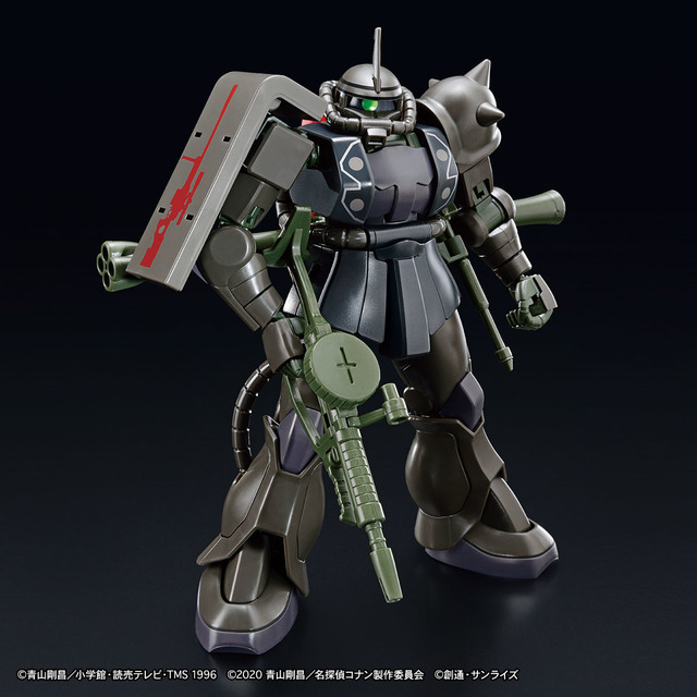 HG 1/144 シャア専用ザクII(赤井秀一カラー)（C）青山剛昌／小学館・読売テレビ・TMS 1996（C）2020 青山剛昌／名探偵コナン製作委員会（C）創通・サンライズ