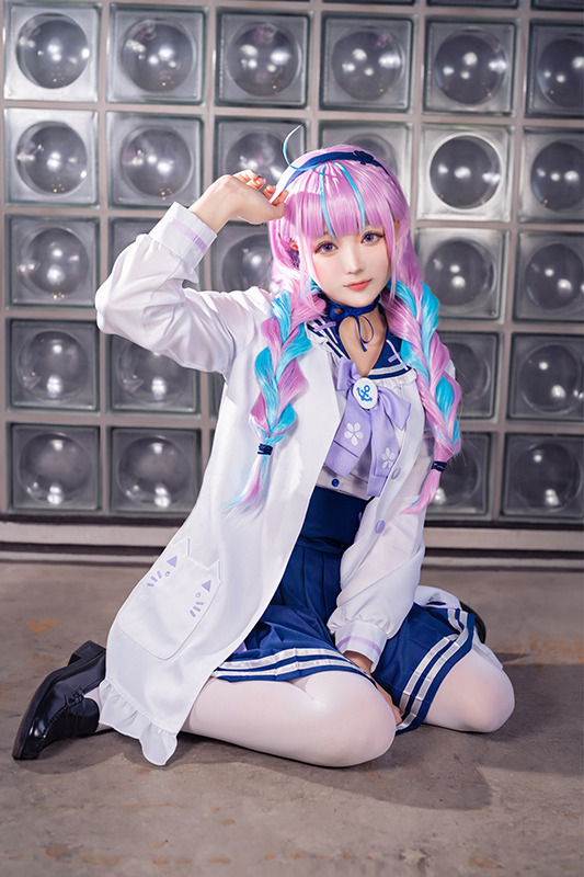 ホロライブ 湊あくあ VTuber マリン セーラー服 コスプレ 衣装 - コスプレ