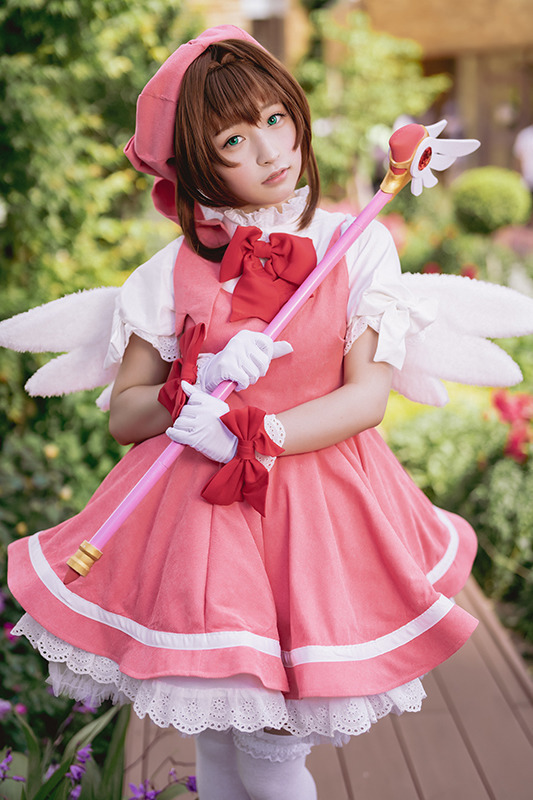 ♡ カードキャプターさくら 木之本桜 コスプレ 衣装 高品質 ♡-