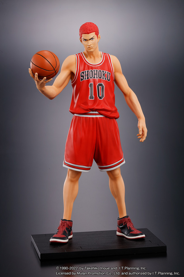 Slam Dunk 桜木花道ら 湘北高校バスケ部 メンバー5人がフィギュア化 原作者 井上雄彦が徹底監修するこだわり 超 アニメディア