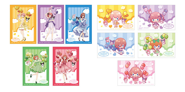 五等分の花嫁＊」×マイメロ・クロミコラボグッズ登場！ 特大布