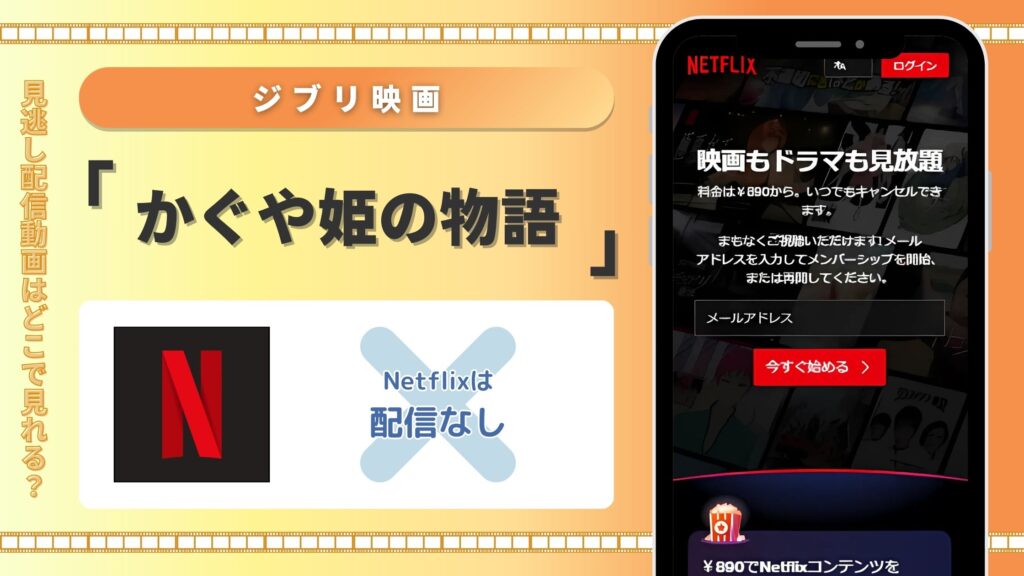 かぐや姫の物語配信Netflix