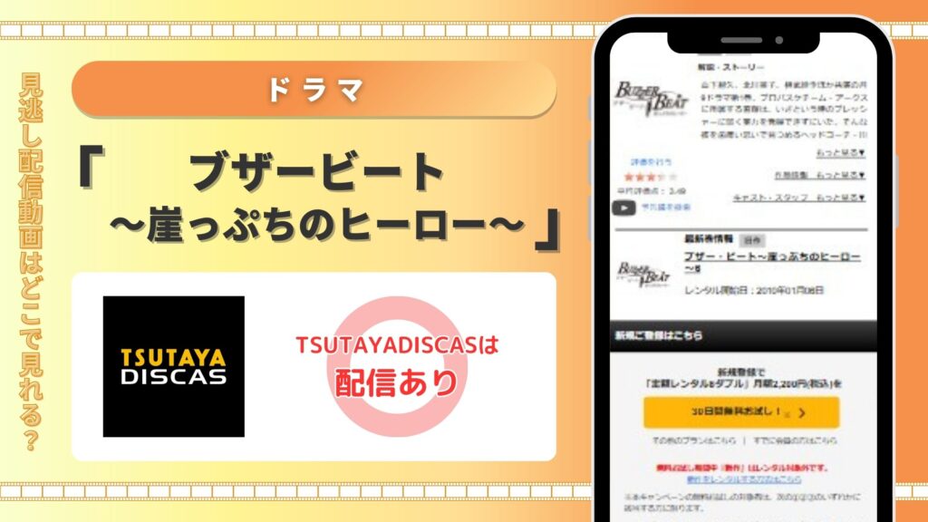 TSUTAYADISCAS‐ブザービート‐ドラマ