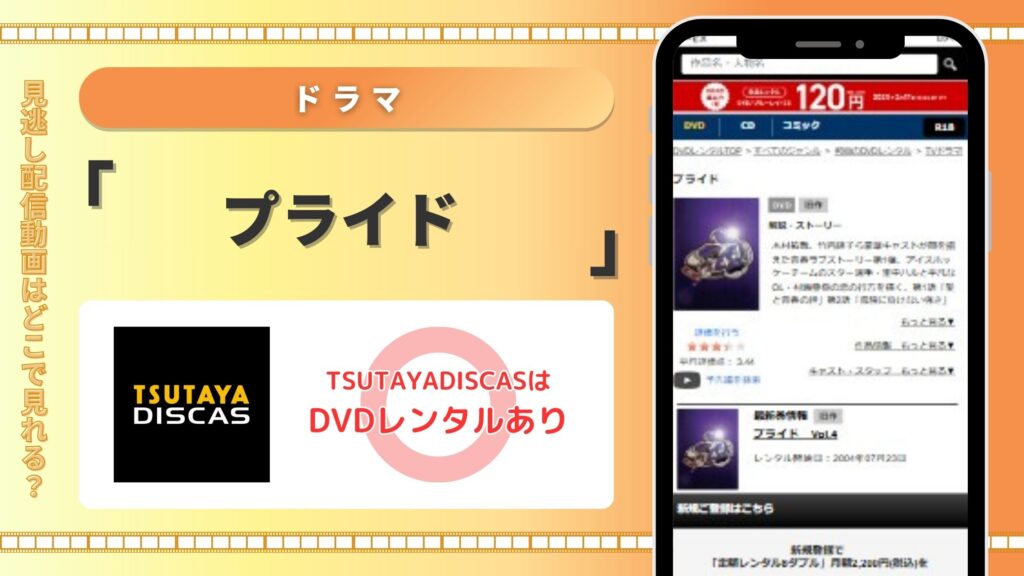 ドラマ　プライド　TSUTAYADISCAS