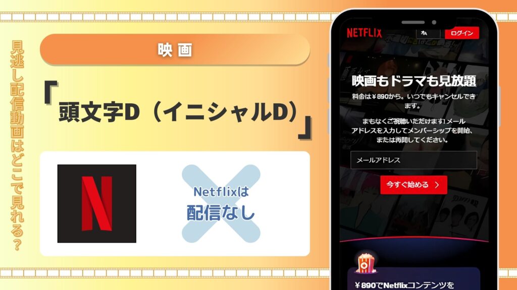 Netflix‐頭文字D（イニシャルD）