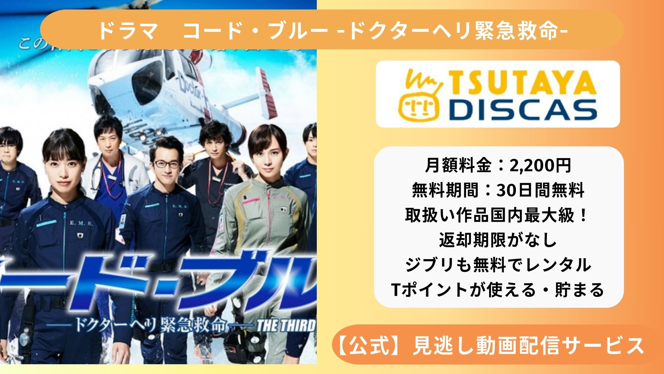 劇場版コード・ブルー-ドクターヘリ緊急救命- 豪華版('18フジテレ